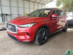 Salvage cars for sale at Midway, FL auction: 2019 Infiniti QX50 Essential