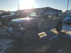 Salvage cars for sale at Colorado Springs, CO auction: 2022 Jeep Wrangler Unlimited Sport