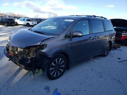 Salvage cars for sale at West Warren, MA auction: 2019 Toyota Sienna XLE