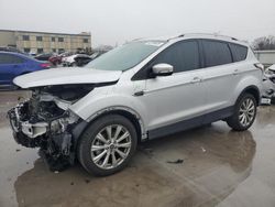 Ford Vehiculos salvage en venta: 2017 Ford Escape Titanium