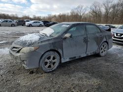 Vehiculos salvage en venta de Copart Ellwood City, PA: 2011 Toyota Corolla Base