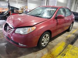 Salvage cars for sale from Copart Cleveland: 2010 Hyundai Elantra Blue