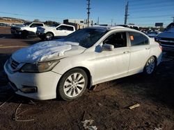 Salvage cars for sale at Colorado Springs, CO auction: 2013 Honda Accord EXL