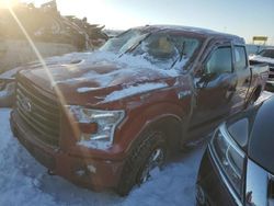 Salvage cars for sale at Cahokia Heights, IL auction: 2016 Ford F150 Supercrew