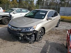 Salvage cars for sale at Greenwell Springs, LA auction: 2016 Honda Accord EXL