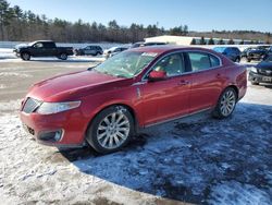 Salvage cars for sale at Windham, ME auction: 2010 Lincoln MKS