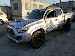 Toyota Tacoma Double cab salvage cars for sale: 2021 Toyota Tacoma Double Cab