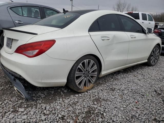 2018 Mercedes-Benz CLA 250 4matic