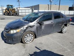 Salvage cars for sale at Sun Valley, CA auction: 2013 Toyota Corolla Base