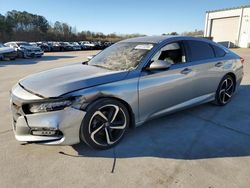 Honda salvage cars for sale: 2018 Honda Accord Sport