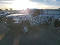 Salvage SUVs for sale at auction: 2015 Ford F150 Super Cab