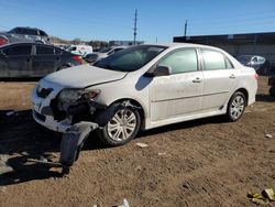 Toyota Corolla Base salvage cars for sale: 2009 Toyota Corolla Base