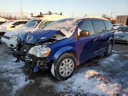 Salvage cars for sale at Bridgeton, MO auction: 2018 Dodge Grand Caravan SE