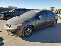 Salvage cars for sale at Orlando, FL auction: 2013 Honda Civic LX