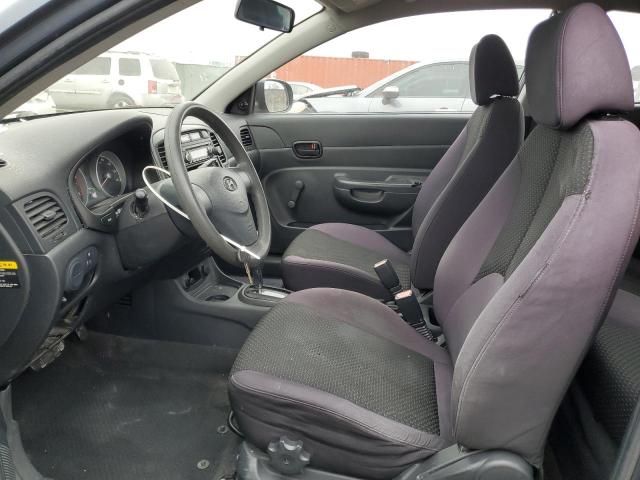 2010 Hyundai Accent Blue