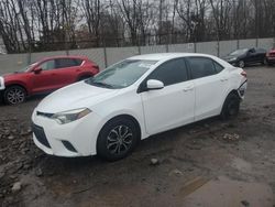 Toyota Vehiculos salvage en venta: 2015 Toyota Corolla L