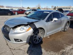 Salvage cars for sale from Copart Littleton, CO: 2012 Mitsubishi Eclipse GT