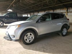 Carros salvage a la venta en subasta: 2015 Toyota Rav4 LE