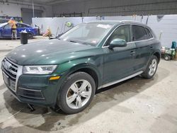 Salvage cars for sale at Candia, NH auction: 2018 Audi Q5 Premium Plus