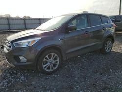 Salvage cars for sale at Hueytown, AL auction: 2019 Ford Escape SE