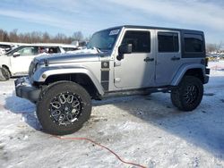 Salvage cars for sale at Hillsborough, NJ auction: 2017 Jeep Wrangler Unlimited Sport