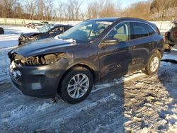 Salvage cars for sale from Copart Ellwood City, PA: 2020 Ford Escape SE