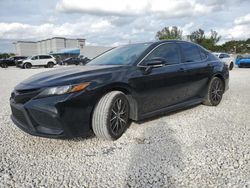 Salvage cars for sale at Opa Locka, FL auction: 2024 Toyota Camry SE Night Shade