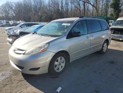 Salvage cars for sale from Copart Glassboro, NJ: 2007 Toyota Sienna CE