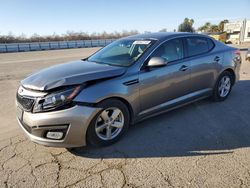 Salvage cars for sale at Fresno, CA auction: 2015 KIA Optima LX