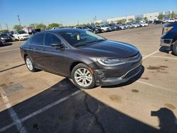 Salvage cars for sale at Phoenix, AZ auction: 2016 Chrysler 200 Limited