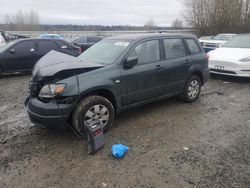 Salvage cars for sale at Arlington, WA auction: 2003 Mitsubishi Outlander LS