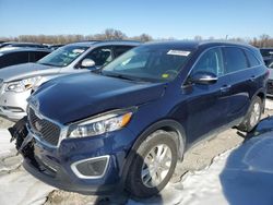 Salvage cars for sale at Cahokia Heights, IL auction: 2016 KIA Sorento LX