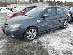 Salvage cars for sale at Exeter, RI auction: 2008 Mazda 3 Hatchback