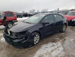 Salvage cars for sale at West Warren, MA auction: 2021 Toyota Corolla LE