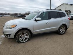 Salvage cars for sale at Portland, MI auction: 2012 Hyundai Santa FE Limited