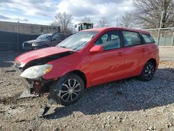 Salvage cars for sale at auction: 2005 Toyota Corolla Matrix XR