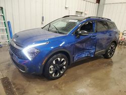 Salvage cars for sale at Franklin, WI auction: 2024 KIA Sportage X Line