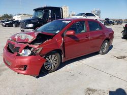 Salvage cars for sale from Copart New Orleans, LA: 2010 Toyota Corolla Base