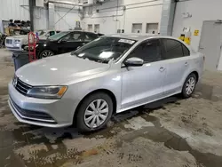 Volkswagen salvage cars for sale: 2015 Volkswagen Jetta Base