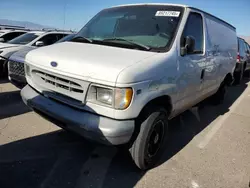 Ford Econoline e350 van salvage cars for sale: 1998 Ford Econoline E350 Van