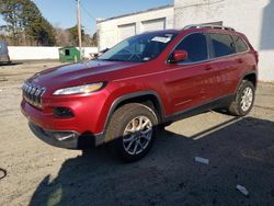 Salvage cars for sale at Seaford, DE auction: 2016 Jeep Cherokee Latitude