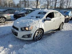 Salvage cars for sale at Central Square, NY auction: 2014 Chevrolet Sonic LT