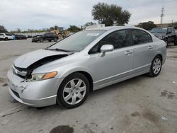 Salvage cars for sale at auction: 2008 Honda Civic LX