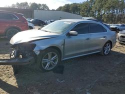 Salvage cars for sale at Seaford, DE auction: 2014 Volkswagen Passat SE