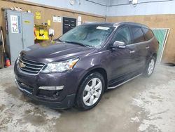 Salvage cars for sale at Kincheloe, MI auction: 2016 Chevrolet Traverse LT