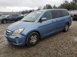 Honda Odyssey ex salvage cars for sale: 2007 Honda Odyssey EX