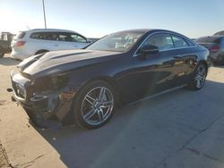 Salvage cars for sale at Wilmer, TX auction: 2018 Mercedes-Benz E 400