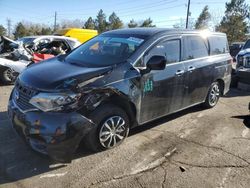 Salvage cars for sale at Denver, CO auction: 2012 Nissan Quest S