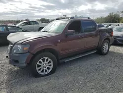 Salvage cars for sale at Riverview, FL auction: 2007 Ford Explorer Sport Trac Limited