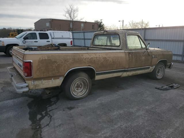 1986 Dodge D-SERIES D150